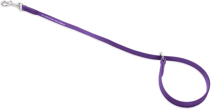 Jelly Pet Grooming Loop Slip Style (3/8" x 25", Purple) | Made in The USA