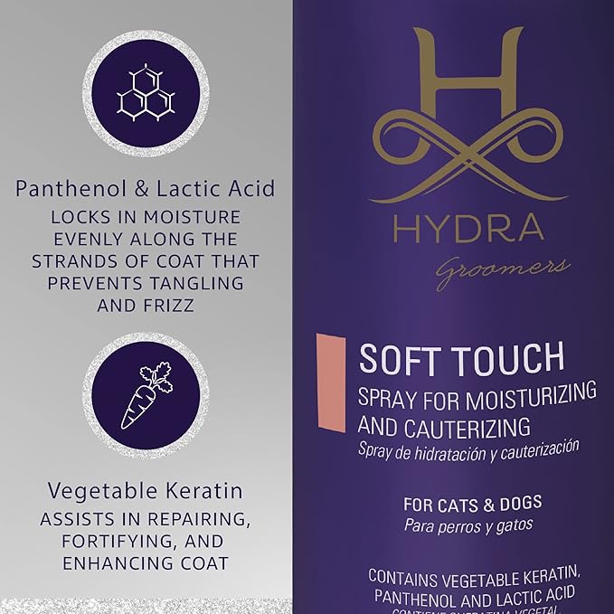Hydra Soft-Touch Spray, Moisturizer Spray for Dogs and Cats 16.9