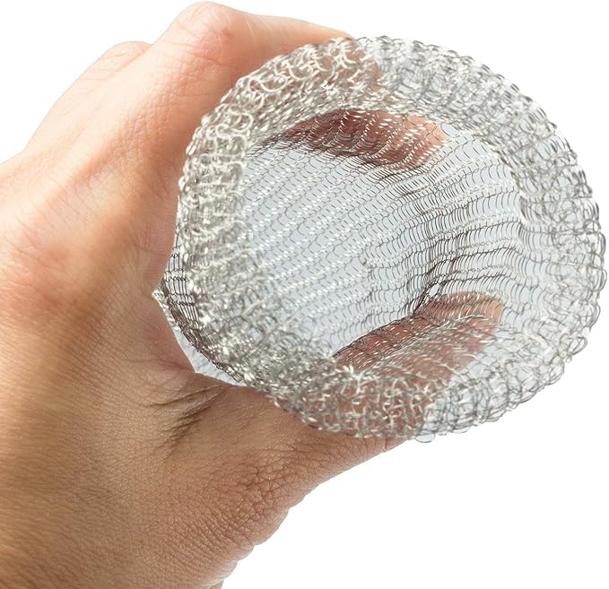 40 Pieces Lint Traps, Stainless Steel, Never Rust, Washing Machine Lint Snare Traps with 40 Cable Ties