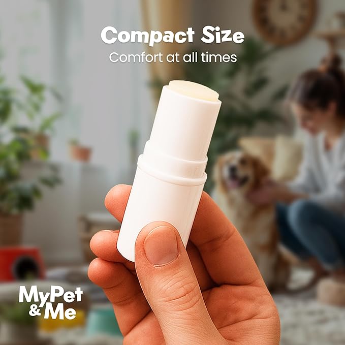 My Pet & Me Dog & Cat Paw and Nose Balm – 6g | Lick-Safe, Natural & Moisturizing Paw Balm for Dry or Cracked Pads | Gentle Nose & Paw Care
