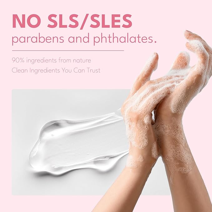 ROMIIE ZOI Liquid Hand Soap Refills Gift Set – Champagne – 3 x 26Fl Oz Bottles – Plant-Based, Non-Toxic, Gentle & Moisturizing Formula with Essential Oils – for Bathroom, Kitchen & Holiday Gifting