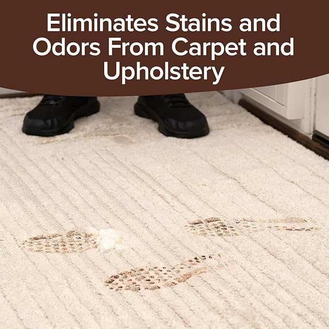 Horsepower Bull Shot Carpet Spot & Stain Remover by Horsepower, AS SEEN ON TV, Made In USA, Just Point & Spray, Stain-Lifting Foam-Action, Pet Stains & Odors, Coffee, Soda, Wine, Stains, 2 Pack