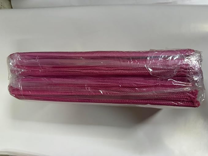 Microfiber Cleaning Cloth-50Pcs (13x13 inch) Ultra Soft Highly Absorbent Rags, Reusable and Lint Free Cleaning Towels for Housekeeping-Machine Wash (HotPink)