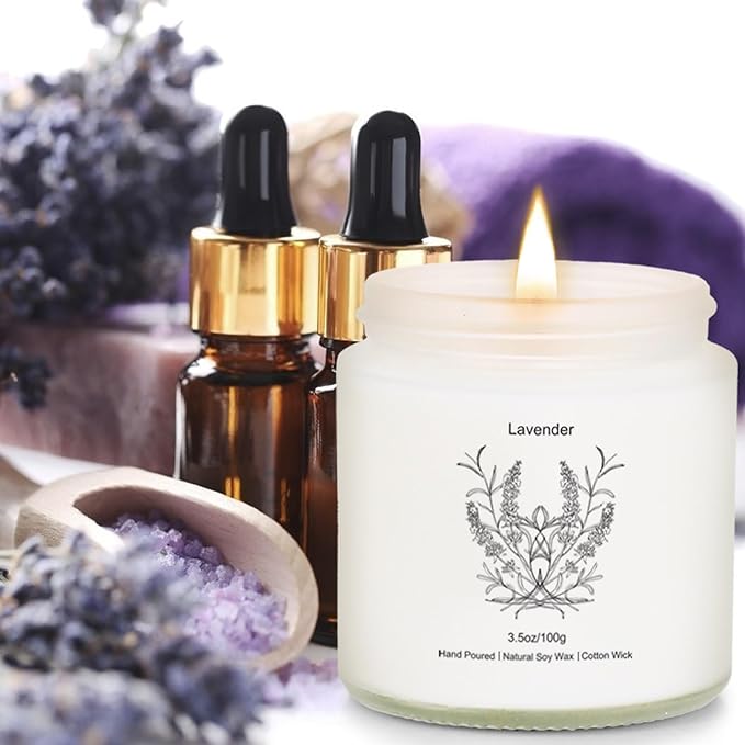 Candles for Home Scented, Gifts for Women, 8 Pack Aromatherapy Candle Set for Women, Natural Soy Wax Jar Candles Set, Candle Gifts for Mother's Day, Birthday, Valentine's Day