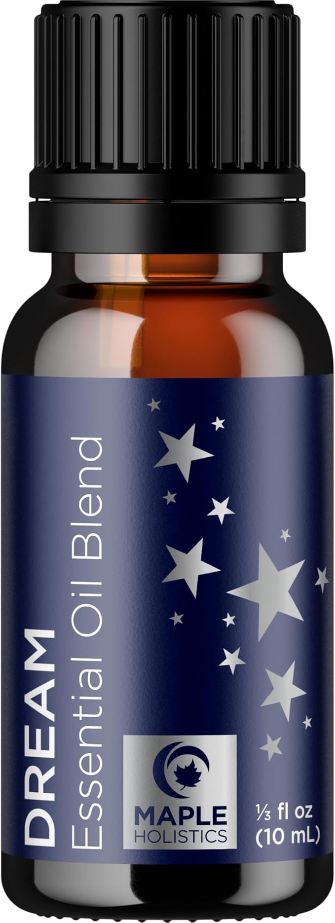 Sleep Essential Oil Blend for Diffuser - Dream Essential Oils for Diffusers Aromatherapy and Relaxation with Clary Sage Ylang-Ylang Roman Chamomile and Lavender for Sleep Time Support (10mL)