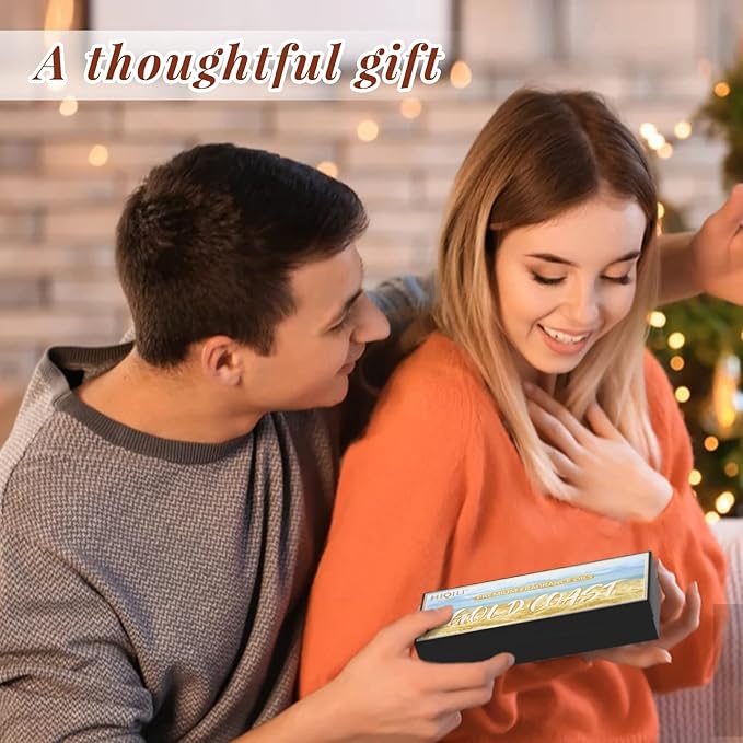 HIQILI Fragrance Oil, Gold Coast 6x10ml for Candle Scents Making, Scented Oils for Soy Candles Soap Slime Aromatherapy Diffuser, Premium Grade Essential Oil Set for Christmas Holiday