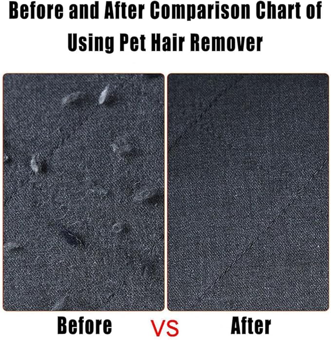 4-in-1 Silicone Mini Pet Hair Remover - Powerful Hair Lifting Tool for Car & Carpet, Efficient Dog Hair Remover for Couch, Furniture, Auto Detailing Supplies, Lint and Pet Fur Removal