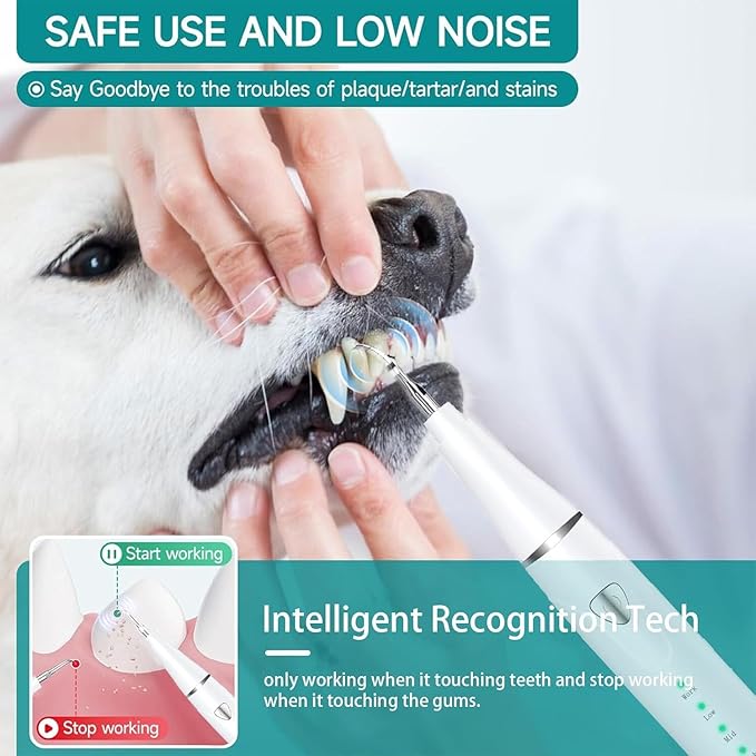 KT Dog Teeth Cleaning Kit for Small & Large Dogs – Complete Pet Dental Care Set with Enzymatic Toothpaste, Dual-Head & Finger Toothbrush – Plaque & Tartar Remover, Fresh Breath Oral Hygiene Solution