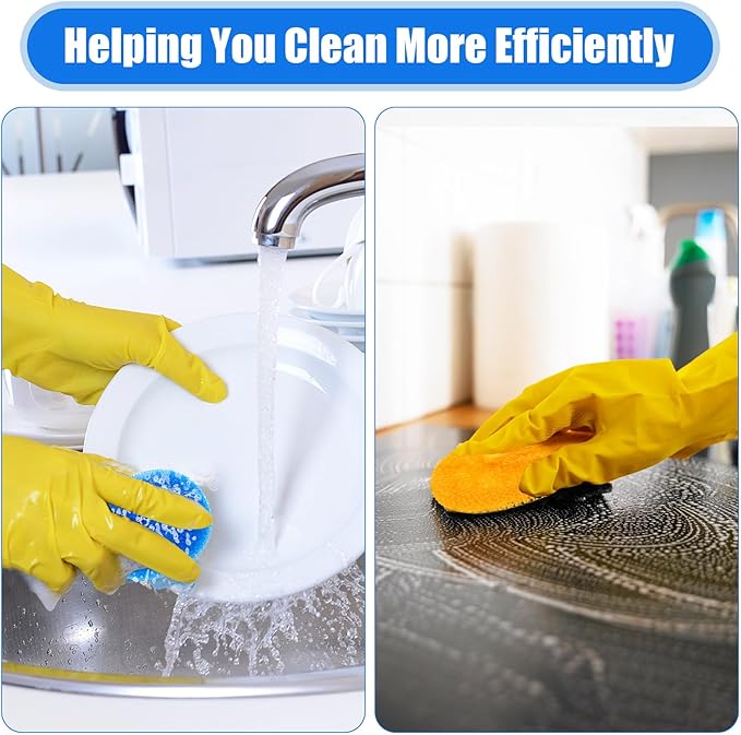 120 Pieces Plastic Dish Round Pot Scrubbers for Dishes Kitchen Scouring Pad Nylon Assorted Color Reusable Dish Washing Poly Mesh Non Scratch Scour Pads for Household Cleaning