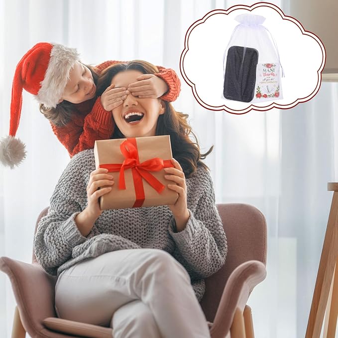 6 Nail Clippers Kits Christmas Gifts Manicure Set Nail Care Tools Fingernail Toenail Clipper Cutters Professional Stainless Steel Grooming Kit with Travel Case for Men Women Xmas Party Favors