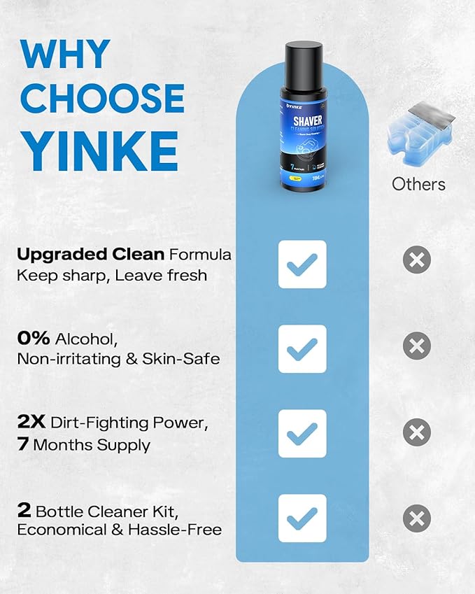 2 Pack Cleaner Fluid Refill for Braun Clean & Renew Refill Cartridge CCR, 2025 New Refill Replacement Shaver Cleaning & Care Refill Kit with Upgraded Formula for Gentle Deep Cleansing