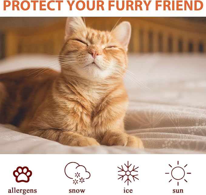 Paw Balm for Dogs Cats, Dog Paw Balm Protection Against Heat All Season, Paw Cream Butter Dogs Cats Soother, Heals, Repairs and Moisturizes Wax for Dry Noses Cracked Rough Paws 2 oz