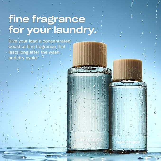 Snif Rain Check Laundry Detergent & Scent Booster Starter Pack – Clean Fresh Rain-Inspired Fragrance, Premium Non-Toxic Laundry Set, HE Safe, Non-Irritating (16oz + 8.5oz)