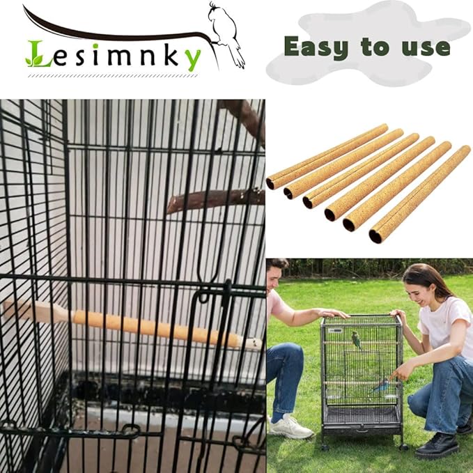 30PCS Birds Perch Covers, Sand Perch for Bird Cage Platform Accessories Bird Perch Covers Sandpaper Sand Perch Covers for Parakeets Canaries Finches & Small Birds, Yellow