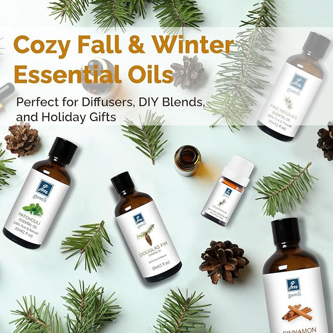 Juniper Berry Essential Oil 1 Oz – 100% Pure Natural Juniper Berry Oil for Diffuser, Massage, DIY Blends & Personal Care, Fresh Crisp Aroma