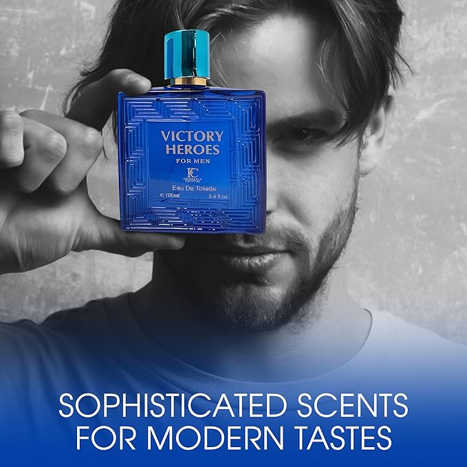 3Pack Men Colognes Choco Musk&Aqua CEO&Victory Heroes Eau De Parfume Spray with Woody Floral & Fruity Scent Perfume Gift Set Day to Night Luxury Fragrances