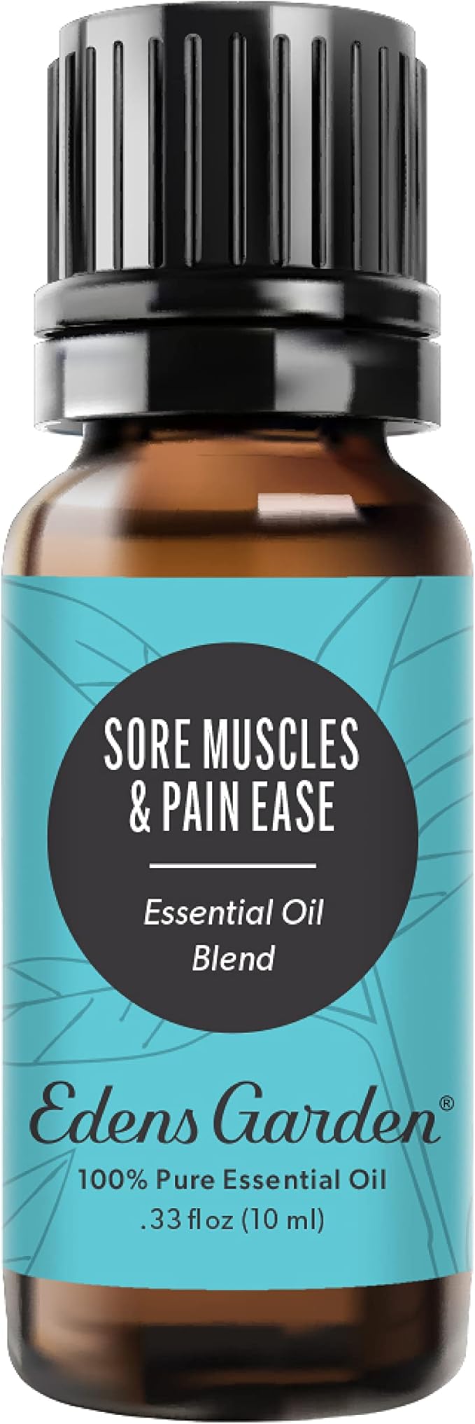 Edens Garden Sore Muscles & Pain Ease Essential Oil Blend- 100% Pure Premium Grade, Undiluted, Natural, Therapeutic, Aromatherapy, The Best for Diffusing, Skin, Face, Humidifiers 10 ml (.33 fl oz)