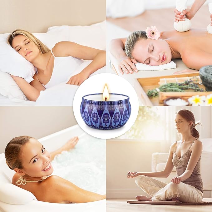 Candles Gifts for Women, 12 Pack Soy Wax Candles for Home Scented, Birthdays Thank You Mothers Day Christmas Gifts for Women Mom Who Have Everything