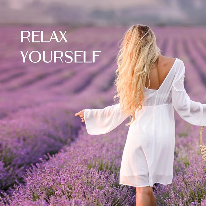 Lavender Candle, Soy Candles for Women, Soy Candles for Home Scented, 2 Pack Aromatherapy Candle Gift Set for Relaxing, Stress Relief & Home Decor