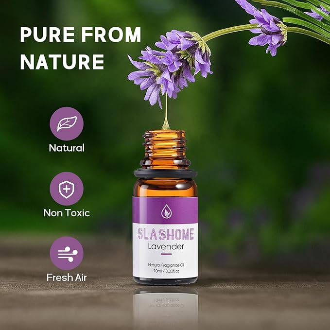 Essential Oils for Diffusers for Home – 12-Pack Essential Oil Set for Sleep & Refreshing Scents – Premium Aromatherapy Diffuser Oils Scents for Home in Wooden Gift Box, Best Gift for Any Occasion