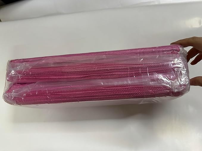 Microfiber Cleaning Cloth-50Pcs (13x13 inch) Ultra Soft Highly Absorbent Rags, Reusable and Lint Free Cleaning Towels for Housekeeping-Machine Wash (HotPink)