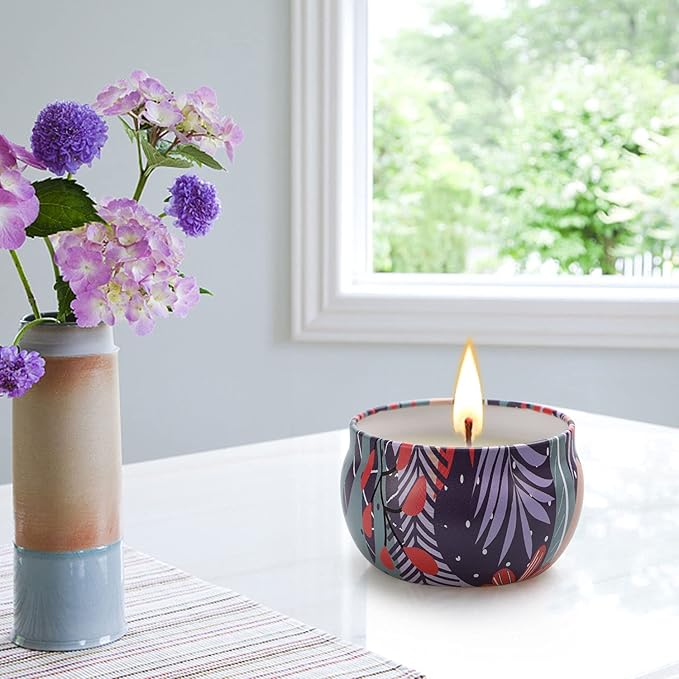 8 Pack Candles for Home Scented, Aromatherapy Candle Sets Gifts for Women, Natural Soy Wax Candles, Long Lasting Scented Candles Set for Men, Teacher, Mom, Anniversary, Birthday