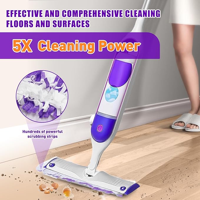 25 Count Power Mop Refills Compatible with Swiffer Power Mop refills, Disposable Multi-Surface Power Mop Pads for Swiffer Power Mop Pads, Cleaning Supplies for Swiffer Power Mop Refill Pads, Unscented