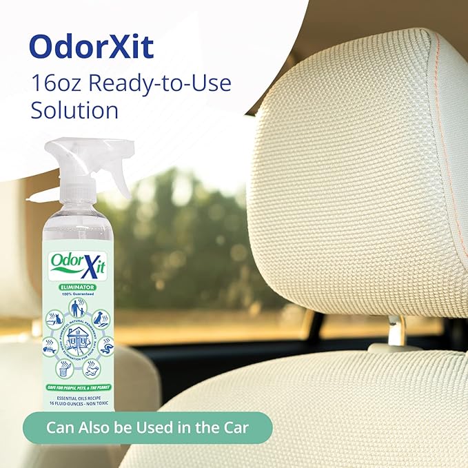 Pet Urine Odor Eliminator Spray, Ideal for Cat, Dog Poo and Urine Smell, Versatile & Natural Odor Neutralizer for Home and Outdoor Use, Ready to Use, 16oz