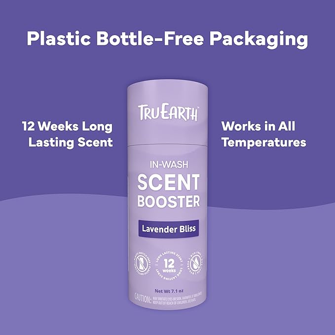 Tru Earth | Scent Booster | Lavender Bliss | Odor Protection | 7.1oz