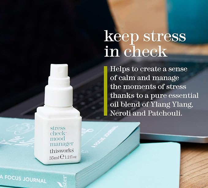 THISWORKS Stress Check Mood Manager, Calming + Stress Relieving Fragrance 35ml