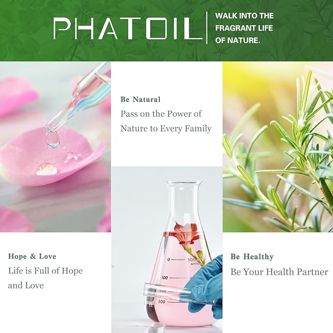 Helichrysum 3.38fl.oz Essential Oil, PHATOIL Pure Aromatherapy Oils for Diffuser, Humidifier, Perfect for DIY Soap, Candle, Bath Bombs Making(100ml)