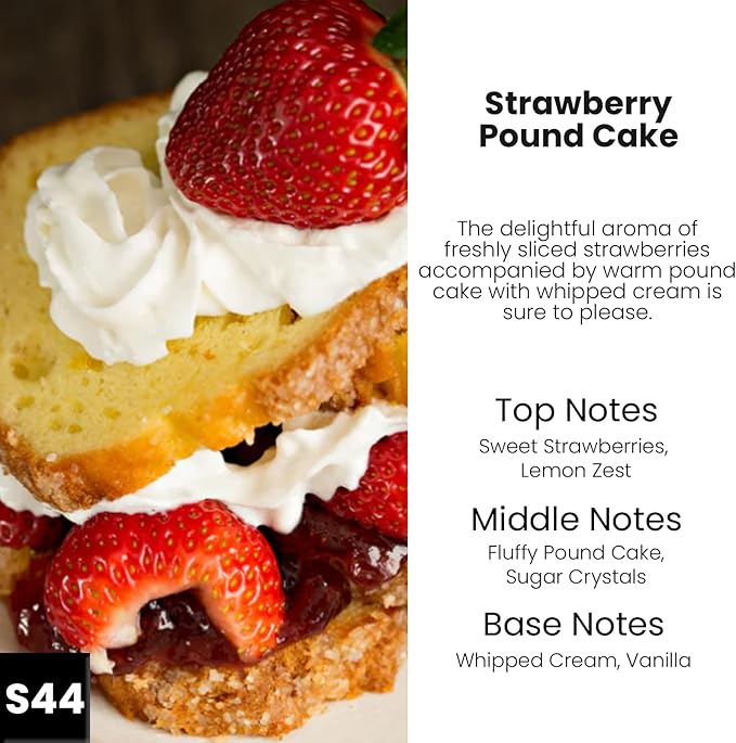 C Classy Car Air Freshener Hanging 2 Pack, Strawberry Pound Cake Air Freshener Essential Oil Diffuser for Cars, Long-Lasting Fragrance, Cute Car Air Fresheners for Women & Men Gift, Made in USA