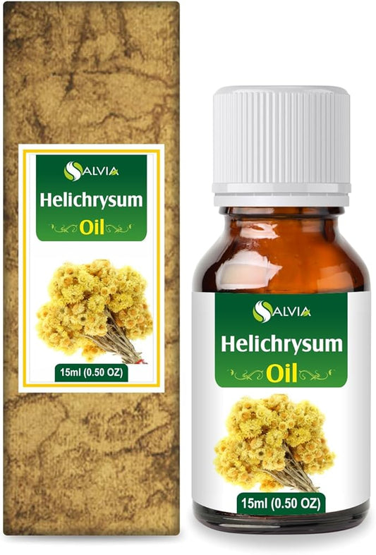 Helichrysum Essential Oil (Helichrysum Italicum) Pure & Natural Oil - 15 ML
