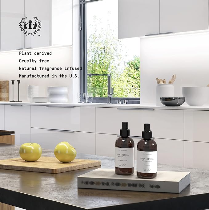 Muse Apothecary Room Ritual - Aromatic and Relaxing Room Mist, 4 oz, Infused with Natural Essential Oils - Aloe + Eucalyptus + Lavender