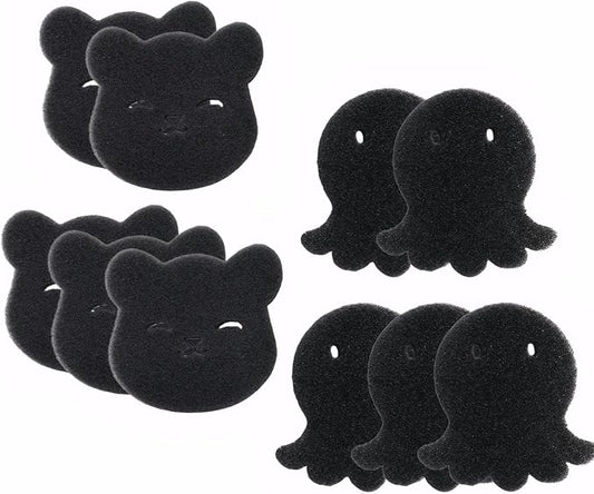 10 Pack Pet Hair Remover for Laundry, Reusable Pet Hair Catcher for Washing Machine, Wet and Dry Use Pet Lint Catcher, for Washer, Dryer, Bedding, Clothes