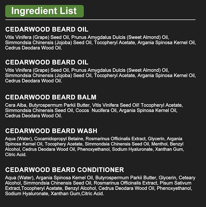 XIKEZAN Beard Kit for Men Care & Grooming Sets with Beard Oils, Conditioner, Balm, Wash, Brush, Comb, Scissors, Anniversary Valentines Fathers Gifts for Dad Men,Stocking Stuffers for Him