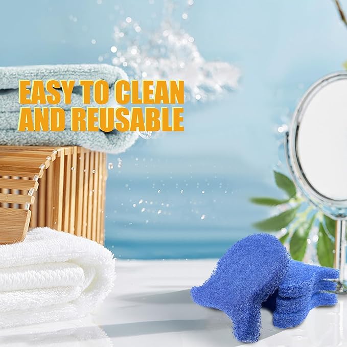 4 Pieces Pet Hair Remover for Laundry, Reusable Dog Hair Remover for Laundry, Lint & Hair Catcher for Clothes, for Washing Machines, Dryers, Bedding and Clothing-L