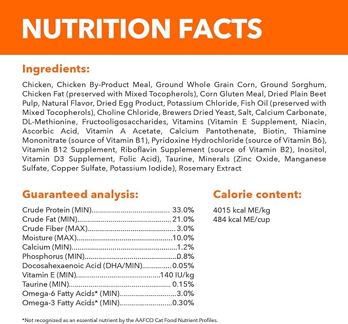 IAMS Proactive Health Healthy Kitten Dry Cat Food with Chicken, 16 lb. Bag