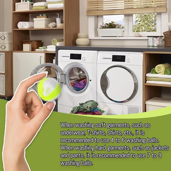 Washer Pet Hair Catcher, Washing Machine Pet Hair Catcher, Laundry Pet Hair Catcher, Pet Hair Catcher for Washing Machine, 16 Pack Reusable Laundry Balls for Dog and Cat Hair Removal