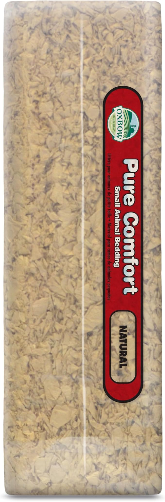 Oxbow Pure Comfort Bedding, Rabbit, Hamster, & Guinea Pig Bedding, Bunny Supplies for Litter Box, Pet Safe, 99.9% Non-Dust, Natural, 56 Liter Bag