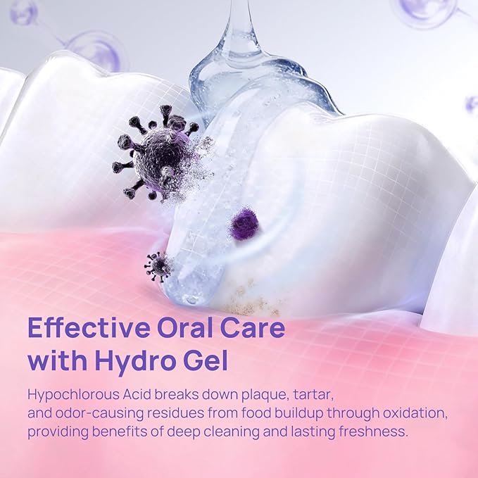 HICC PET Teeth Cleaning Gel for Dogs and Cats, Vet-Recommended Dog Dental Care Toothpaste Alternative for Breath Freshener, Ggingivitis Treatment, Prevent Infection, Plaque & Tartar Remover, 2 Fl Oz