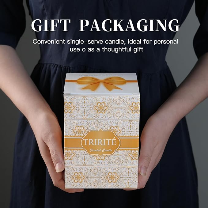 Balsam Cedar Scented Candles for Christmas Decor, Soy Candle for Home Gifts, 70 Hours Burning Fir Jar Candle in Glass, Ideal for Holiday Relaxing Ambience