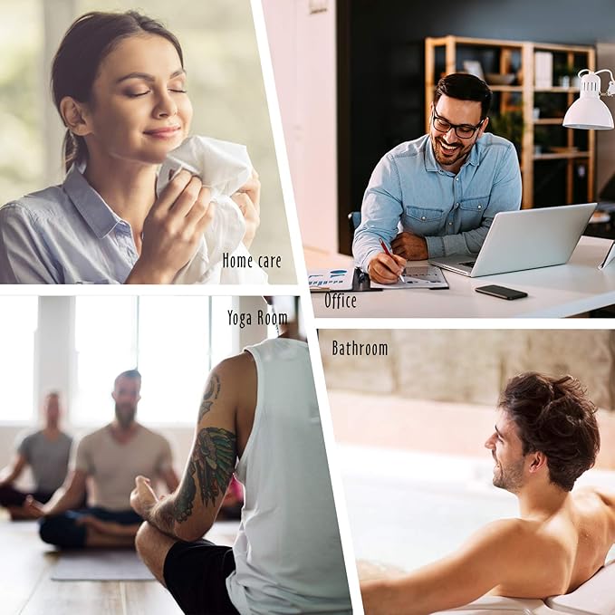 Fragrance Oil, MitFlor Men's Club Fragrance Gift Set, Premium Essential Oils for Home Diffusers, Soap Candle Making Scents, Scented Oils Gift Set for Men, 10ml x 6