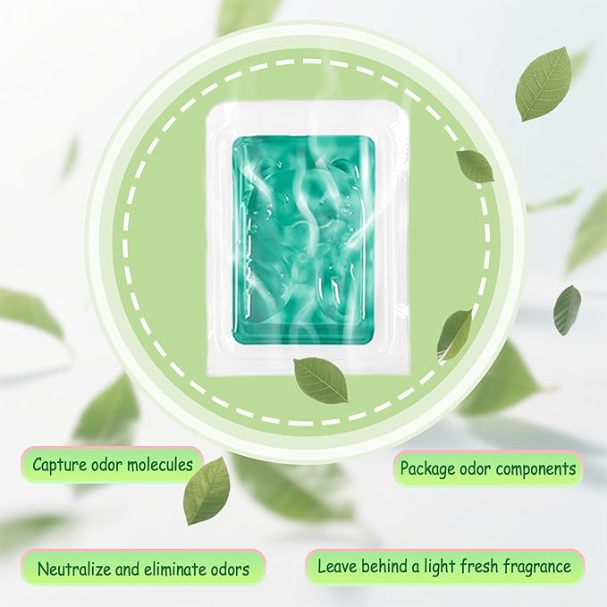 xcivi 16 Pack Universal Odor Remover for Automatic Self-Cleaning Litter Box, Deodorizer Design for Self Cleaning Cat Litter Box Automatic, Litter Deodorizer, Pet Odor Eliminator, Odor Deodorant ﻿