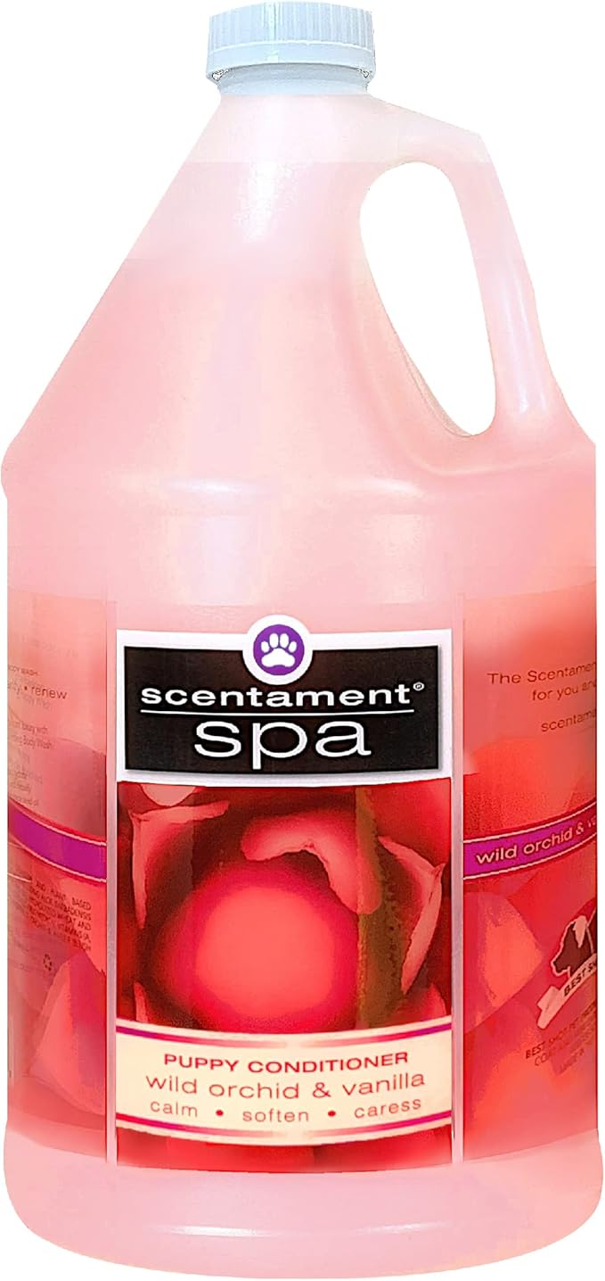 Best Shot Scentament Spa Puppy Conditioner, Wild Orchid Vanilla, 1 Gallon