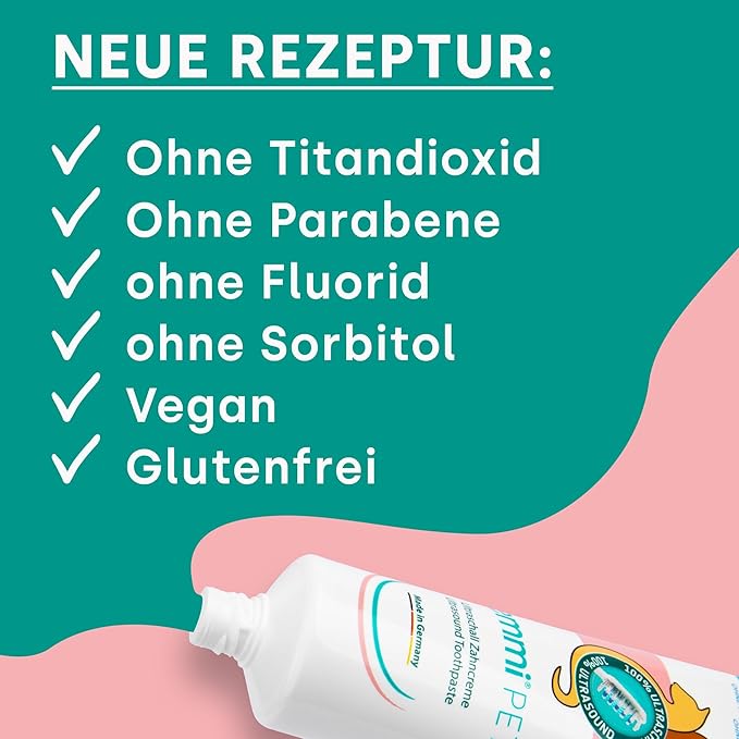 Emmi-pet Ultrasonic Toothpaste with Nano-Cleaning-Bubbles (New Extra Mild Formulation Suitable for All Pets)