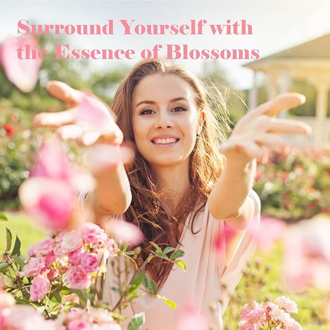 AmaKane Floral Fragrance Oils, Flower Essential Oils for Diffusers for Home, Candle Soap Making Scents 6x10ml, Rose, Jasmine, Chamomile, Neroli, Magnolia, Cherry Blossom Essential Oil