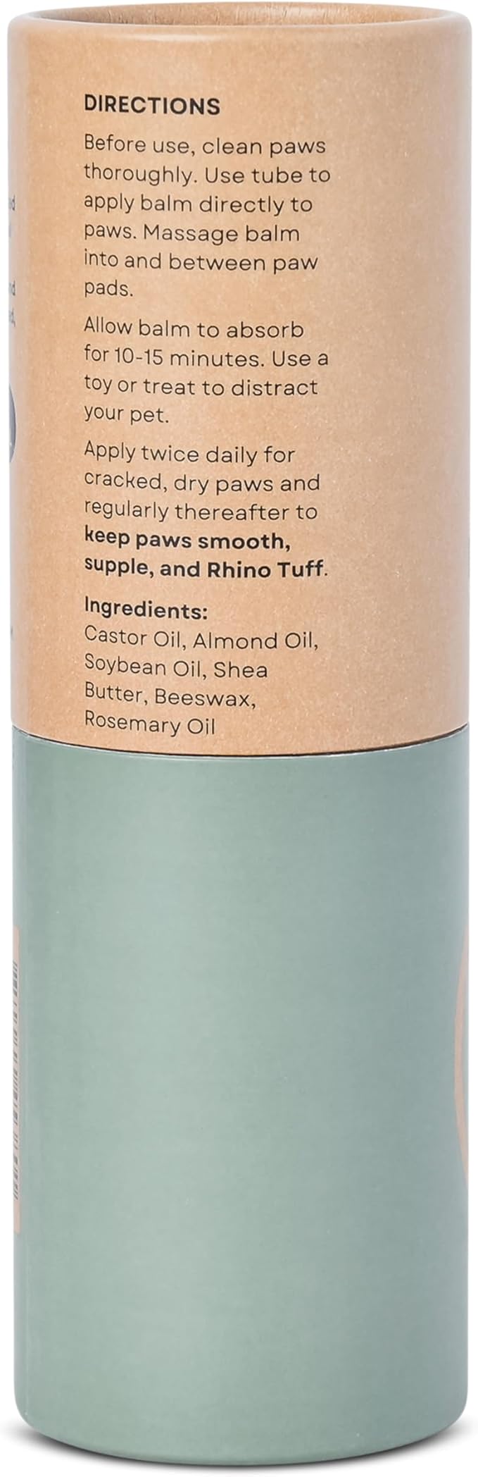 Healing Dog Paw Balm Multi-Pack (2-2oz Tubes + Microfiber Cloth) - Moisturizer, Soother, and Pain Relief for Dry, Cracked, or Irritated Dogs Paws - Natural - Lick-Safe - Made in USA