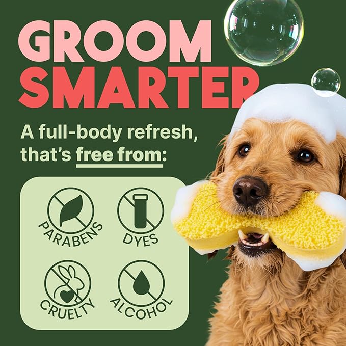 TropiClean 2-in-1 Dog Shampoo and Conditioner, Professional Dog Shampoo, Puppy Safe, Moisturizing Detangler, USA Made, Watermelon Scent, 2.5 Gallon