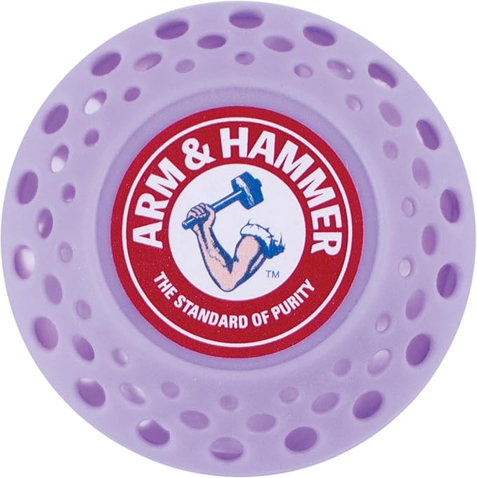 Arm & Hammer Odor Busterz Lavender Deodorizing Balls - Air Freshener and Odor Eliminator - Long-Lasting Freshness for Home, Bathroom, Closet, Gym Bags, Sports Gear and More - 3-Count, Lavender Scent